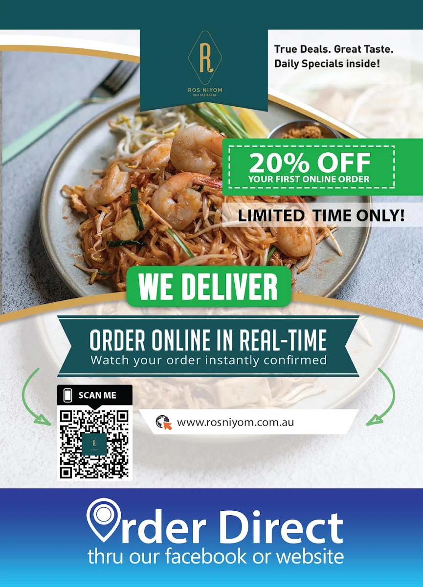Menu, Ros Niyom (Glenmore Park)