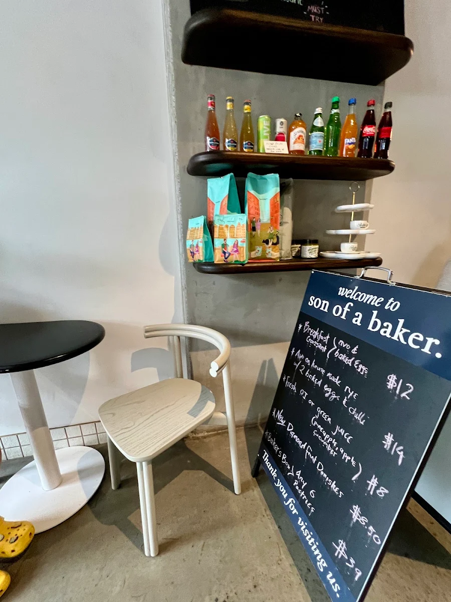 Menu, Son of a Baker