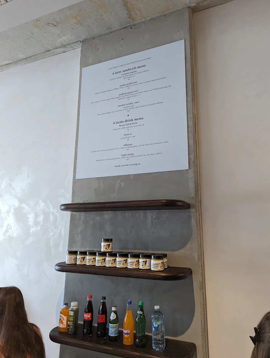 Menu, Son of a Baker