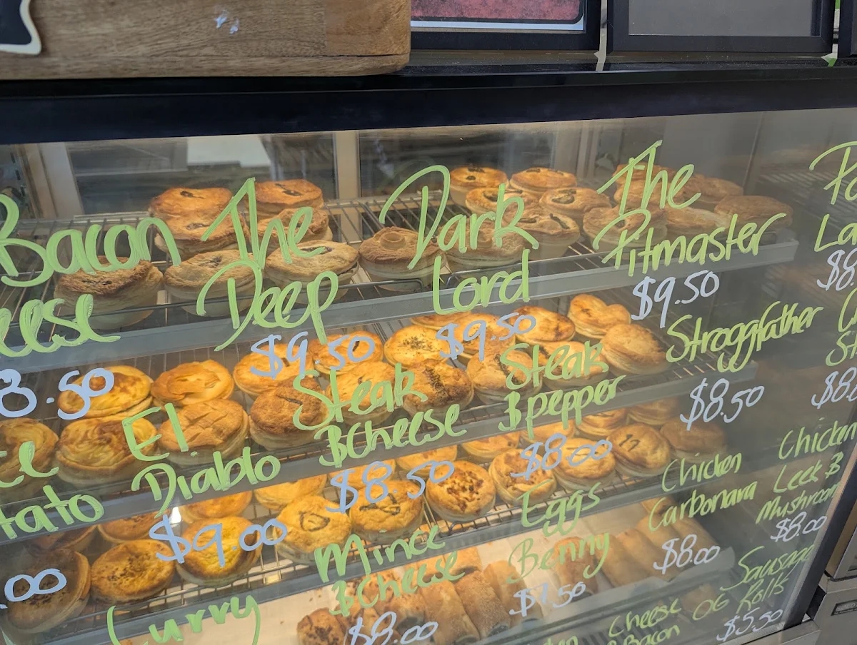 Menu, The Blackduck Bakehouse