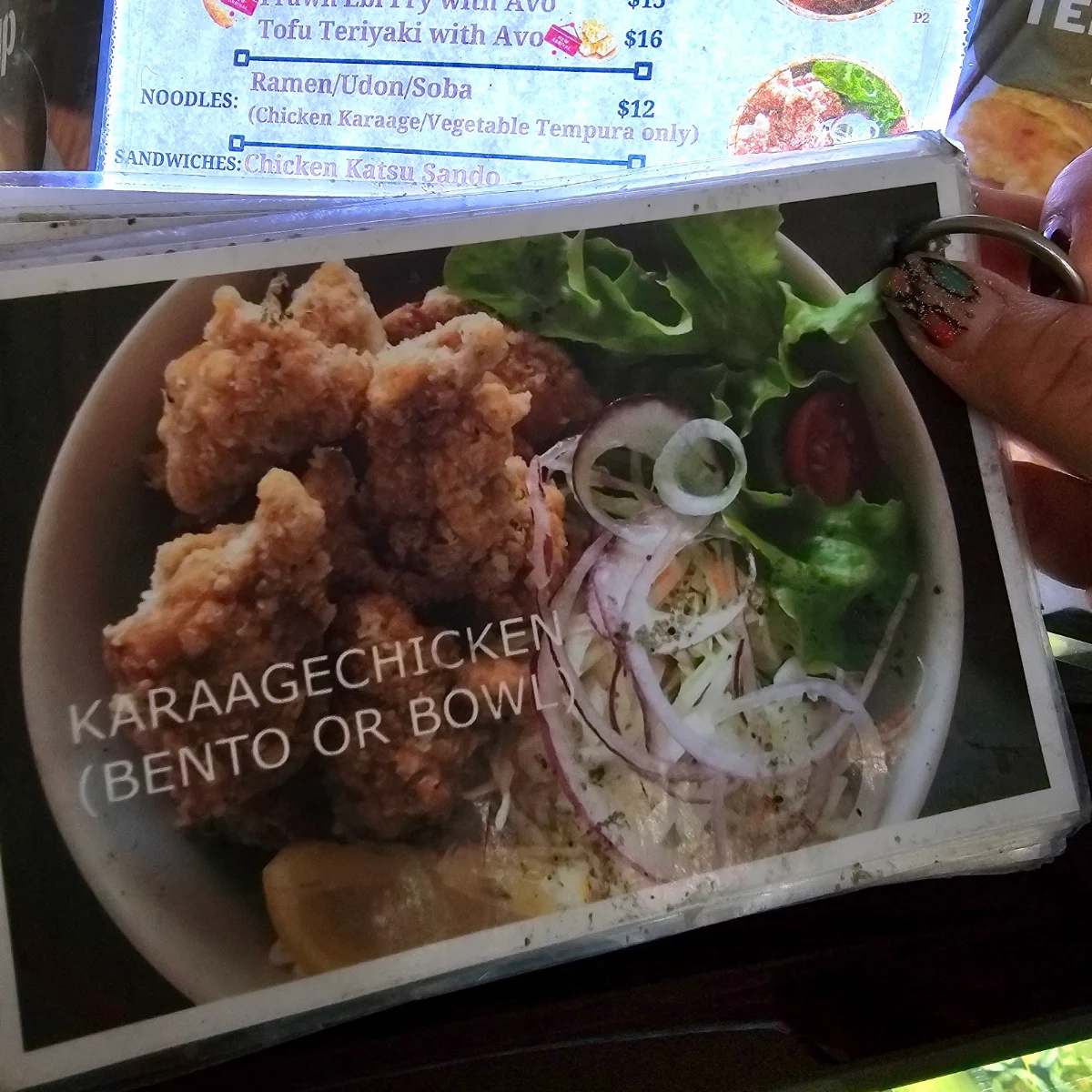 Menu, Salty Plum Japanese Gourmet