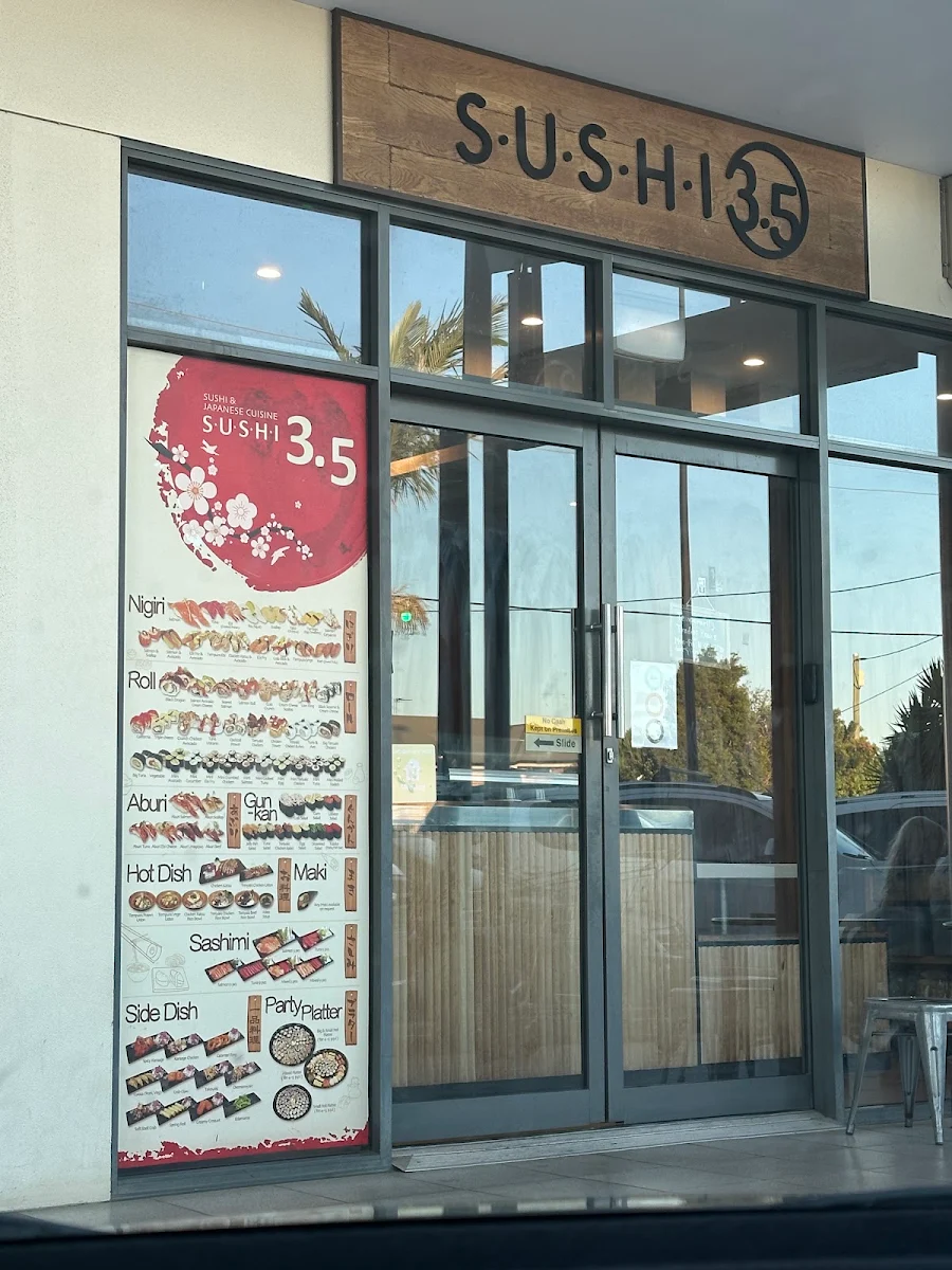 Menu, Sushi 3.5