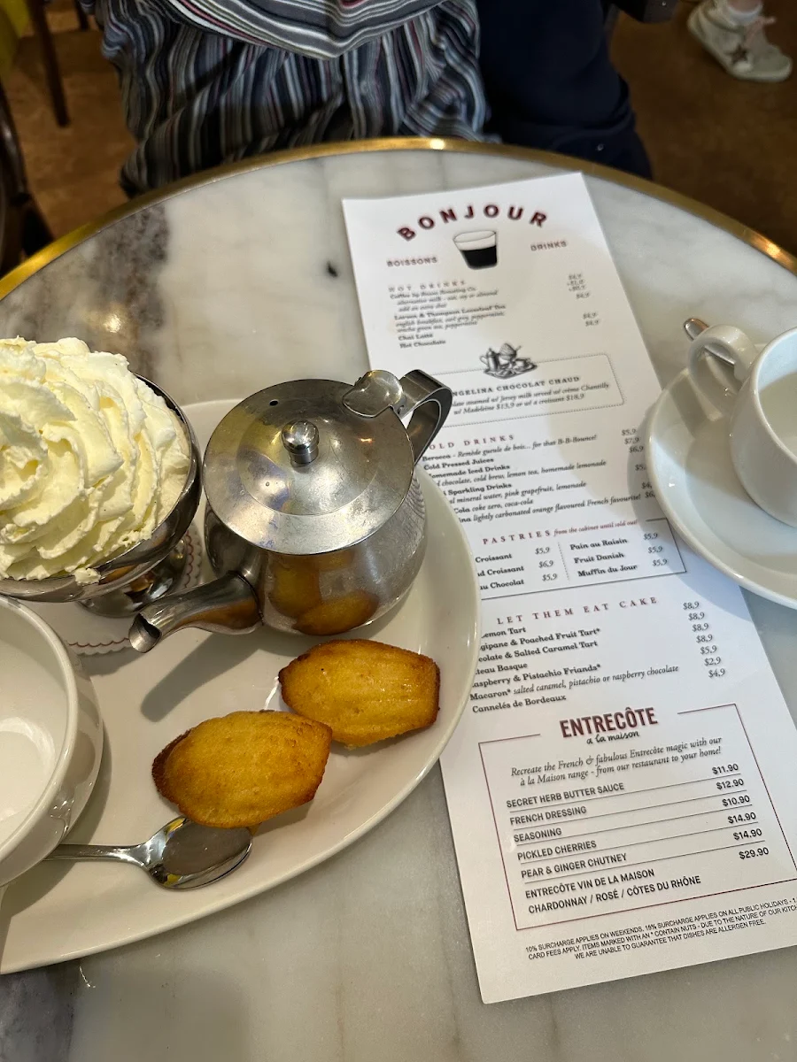 Menu, Le Petit Marché
