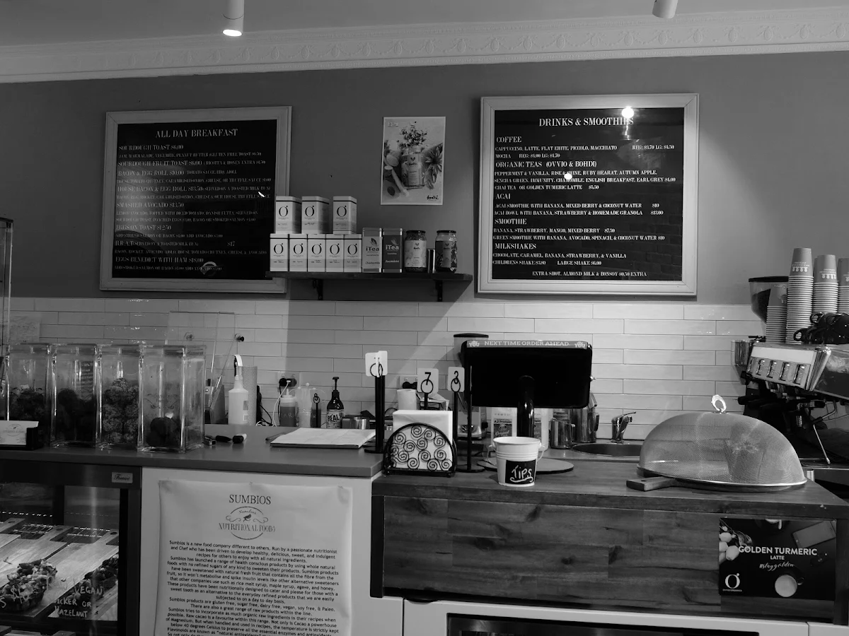 Menu, Four Brothers Espresso