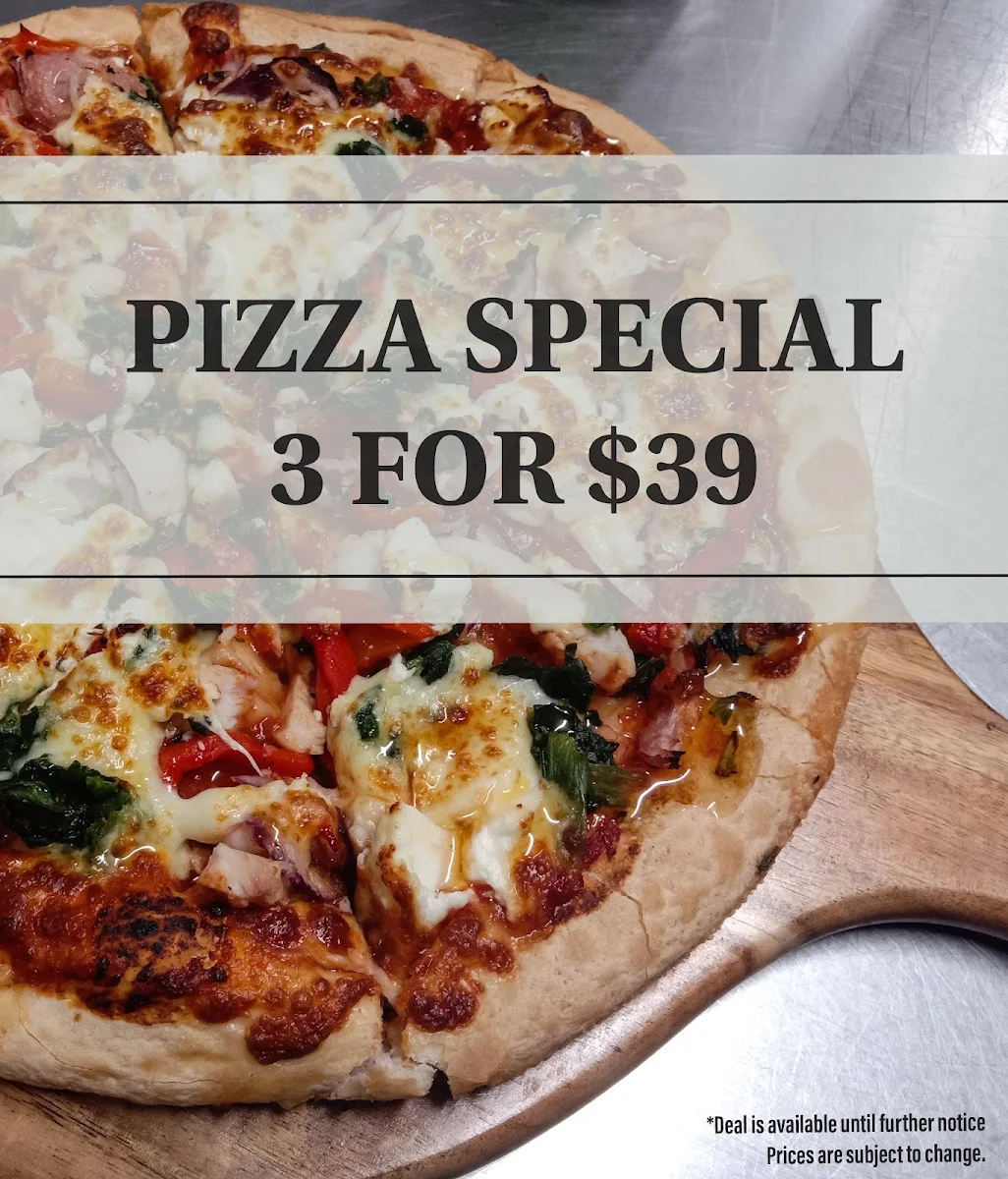 Menu, Pizza & Pasta King