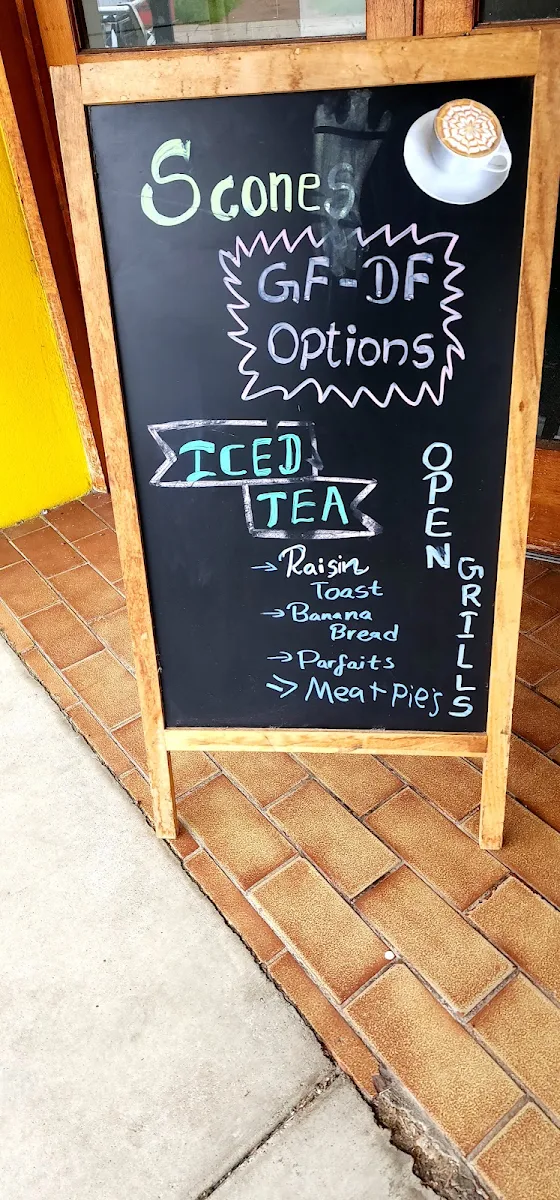 Menu, Koffe & Cones