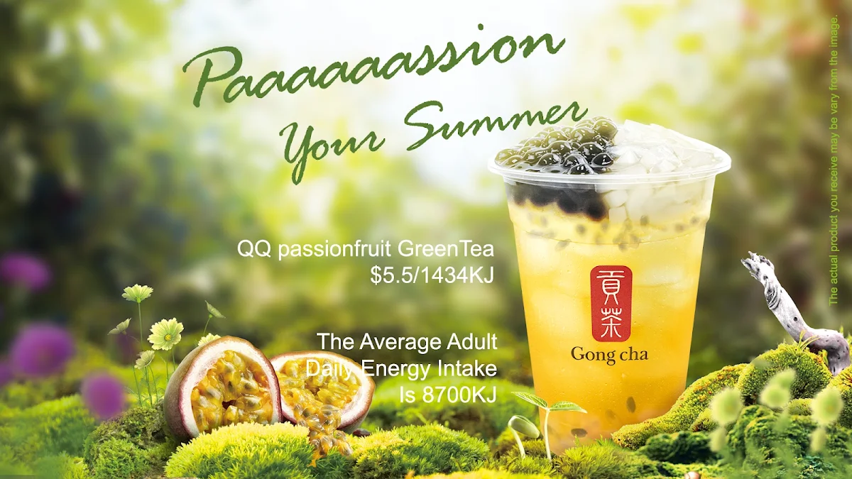 Menu, Gong Cha Browns Plains