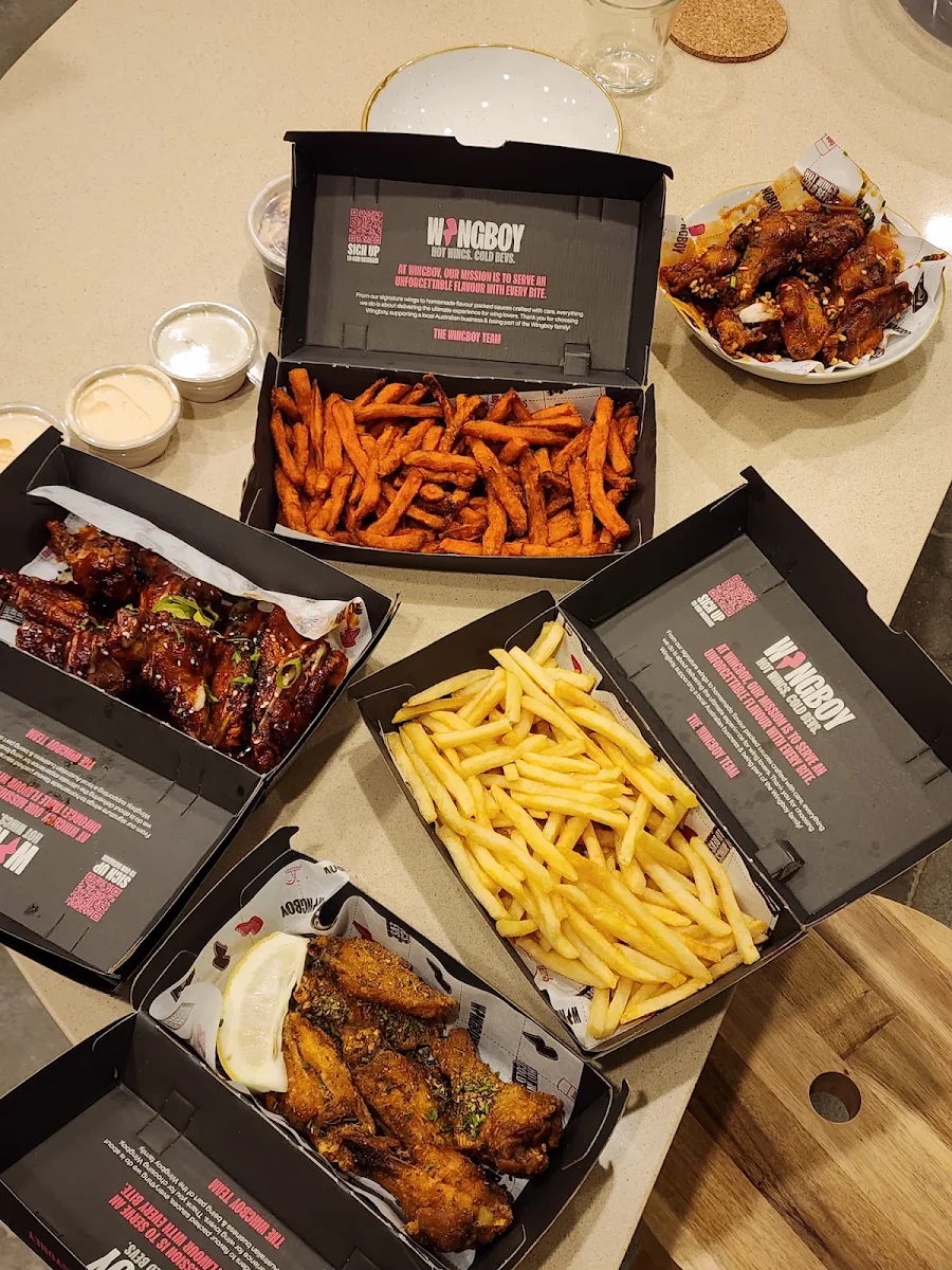 Menu, Wingboy Penrith