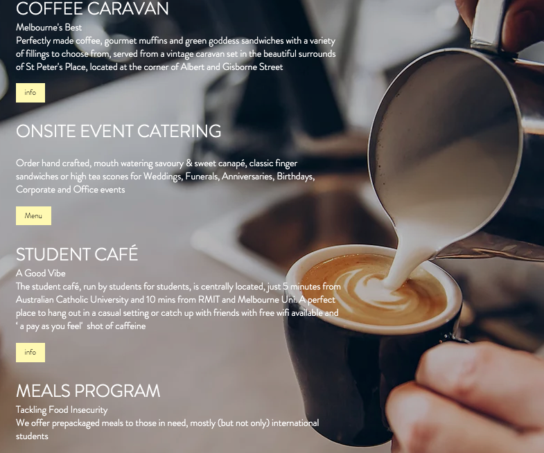 Menu, Heaven At The Hill - Melbourne’s big little cafe