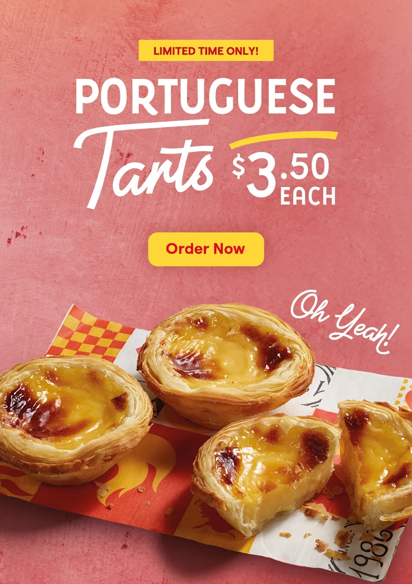 Menu, Oporto Caboolture South
