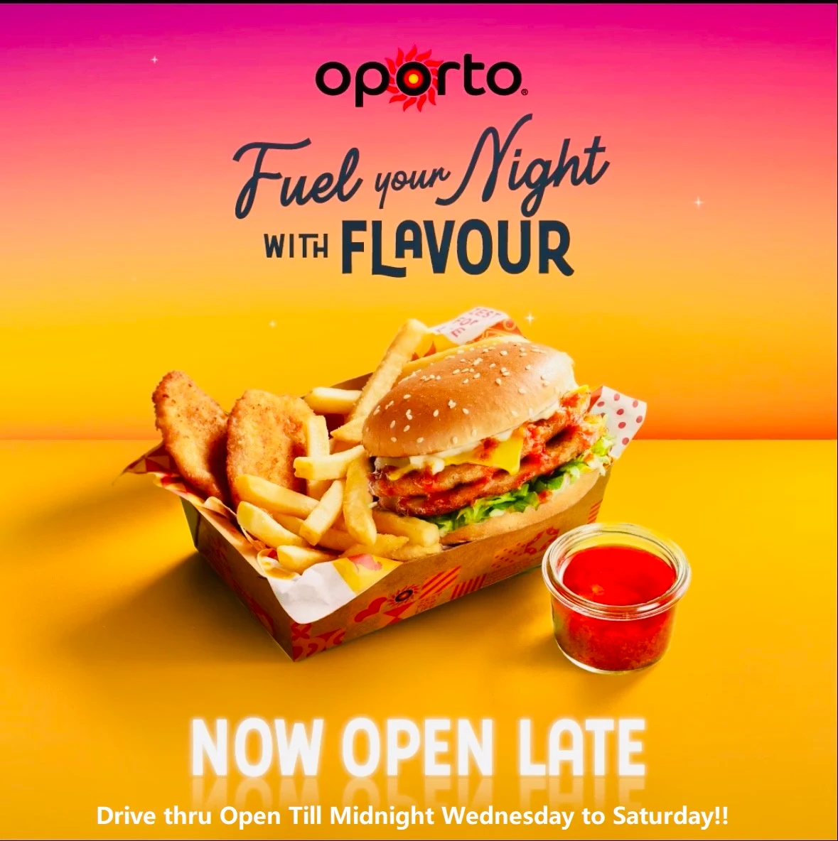 Menu, Oporto Caboolture South