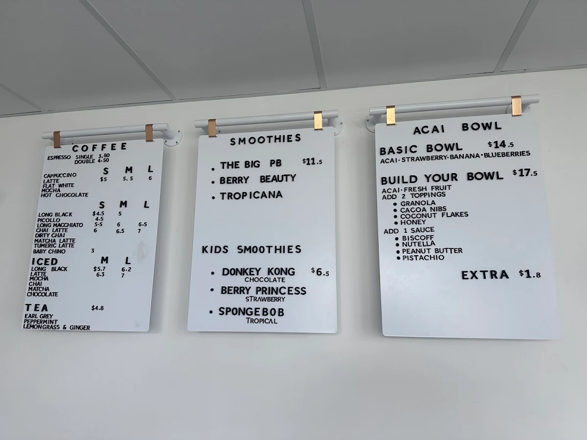 Menu, Pulse Brew