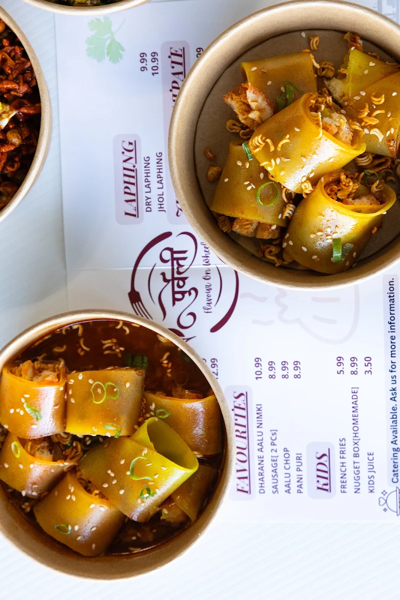 Menu, Purbeli - Flavour on Wheels