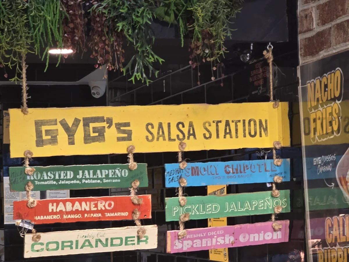 Menu, Guzman y Gomez - Darling Park