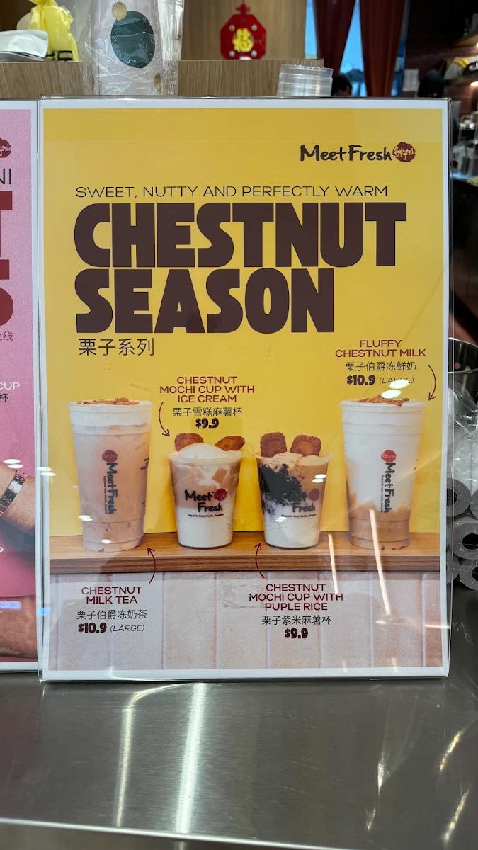 Menu, Meet Fresh Hurstville