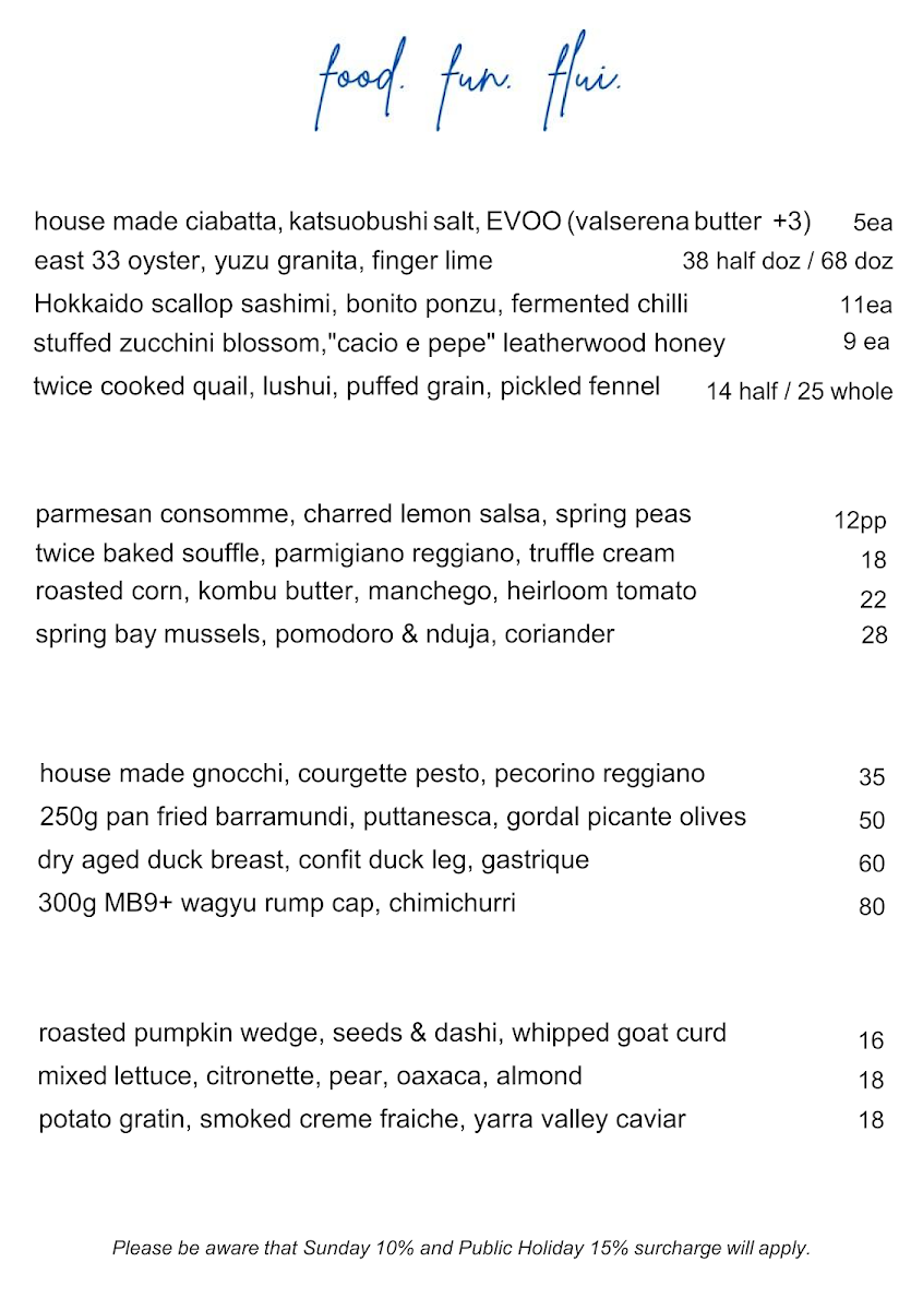 Menu photo 1