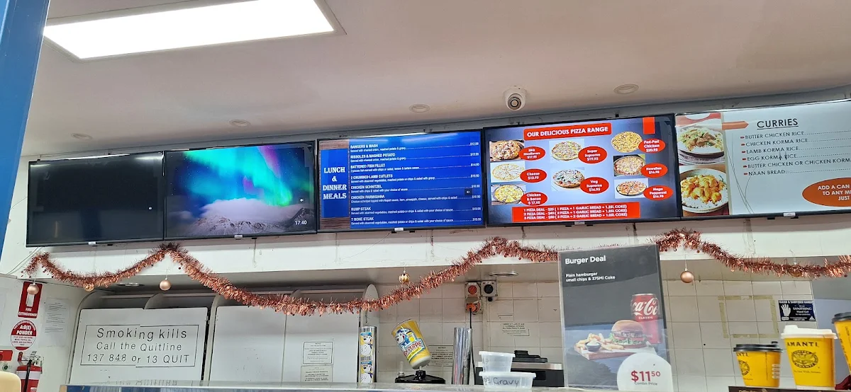 Menu, Kempsey Fast Food