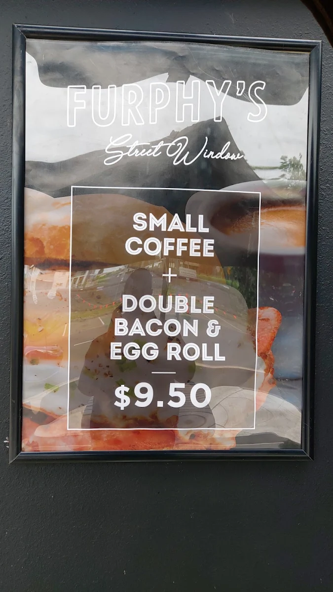 Menu, Furphy's Street Window Merrylands