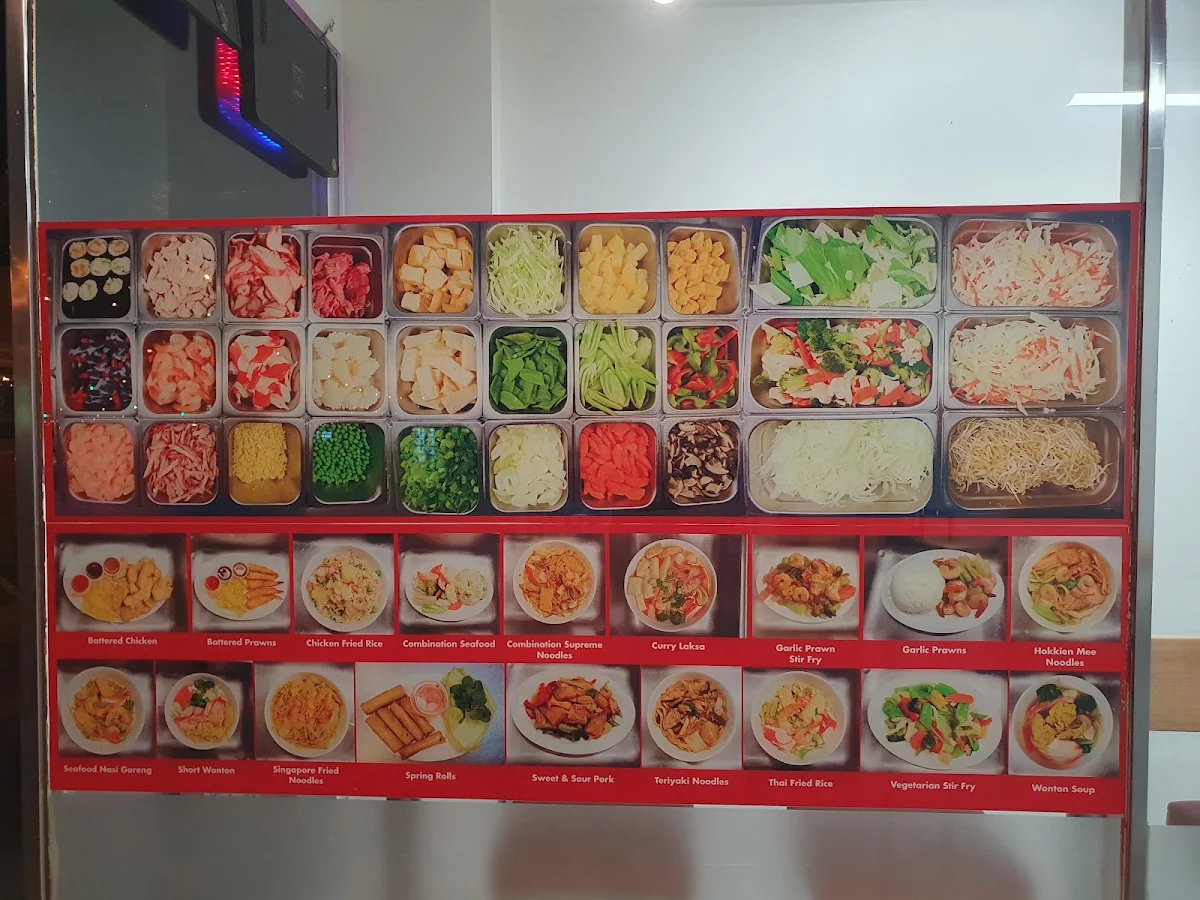Menu, Ararat Noodle Bar