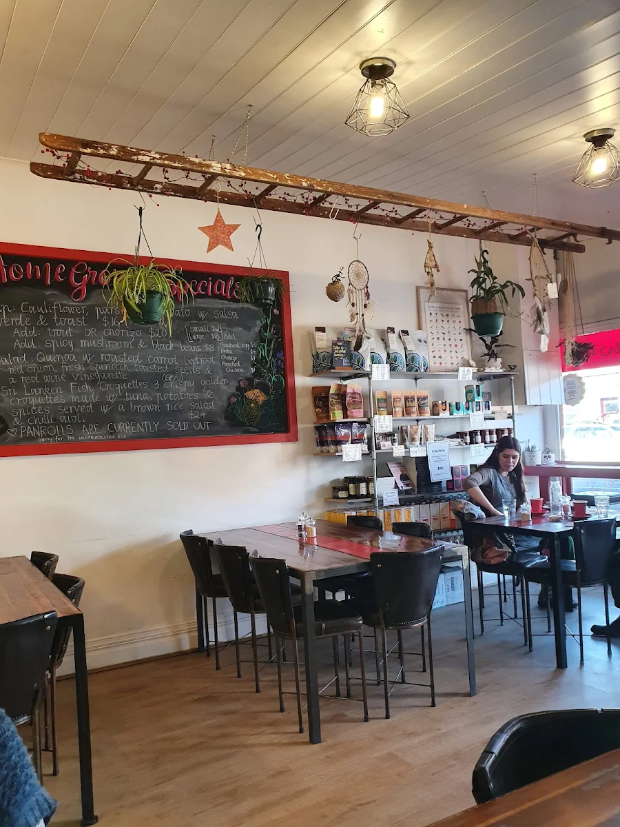 Menu, Home Grown on Piper Cafe