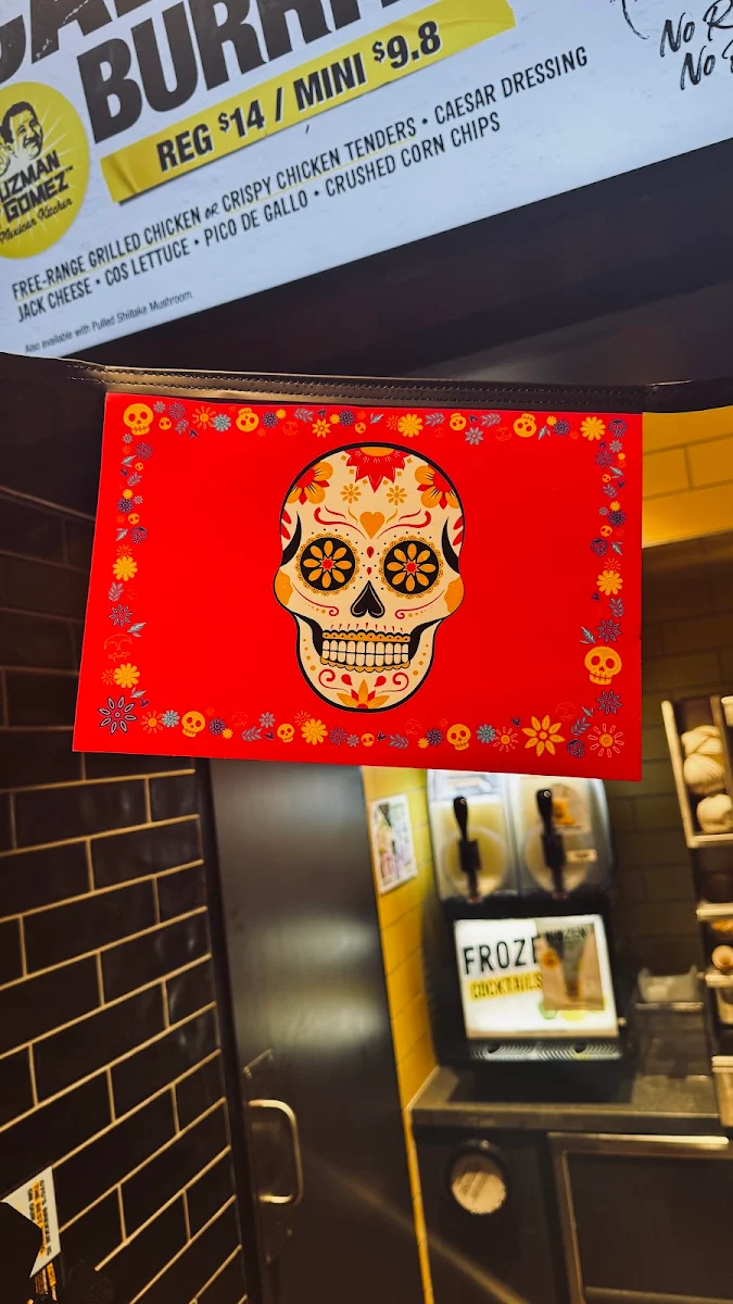 Menu, Guzman y Gomez - Jindalee