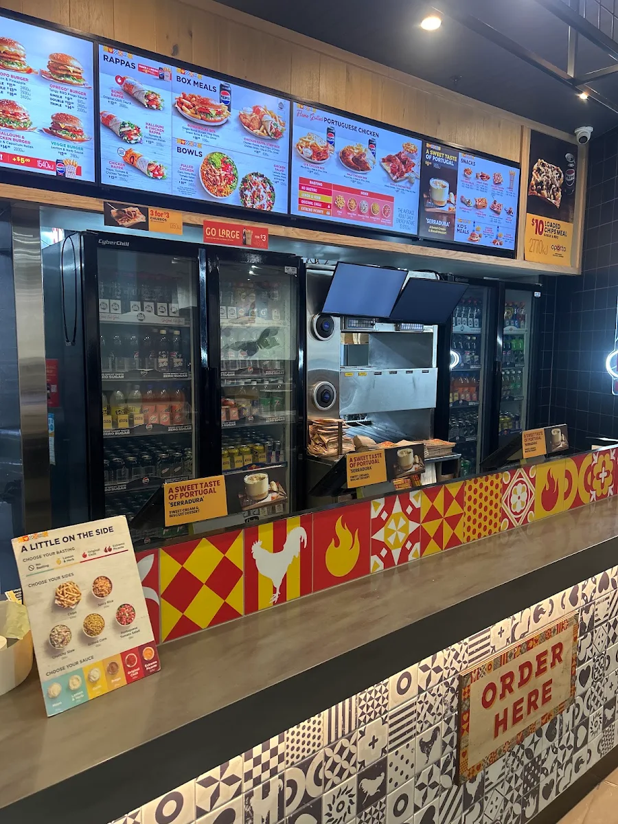 Menu, Oporto Melbourne Central