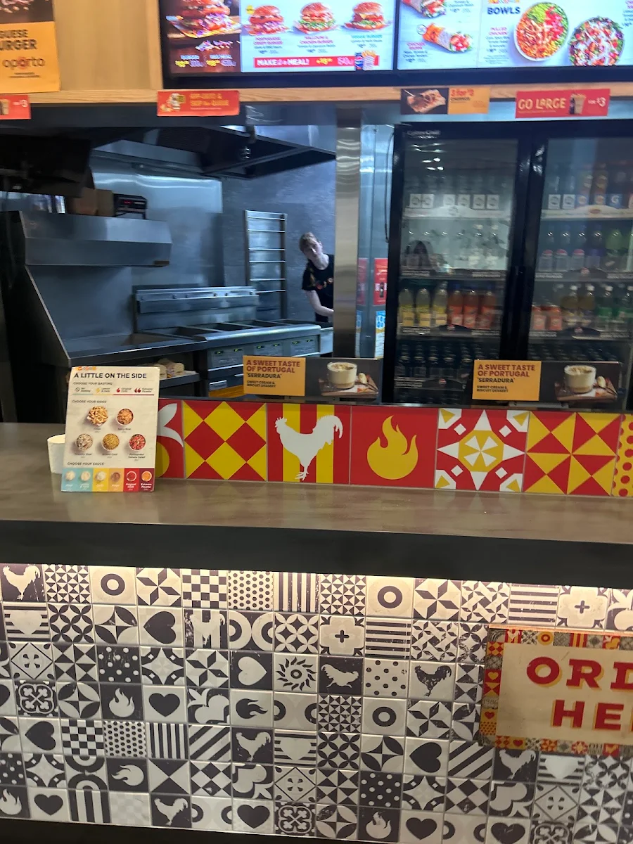 Menu, Oporto Melbourne Central