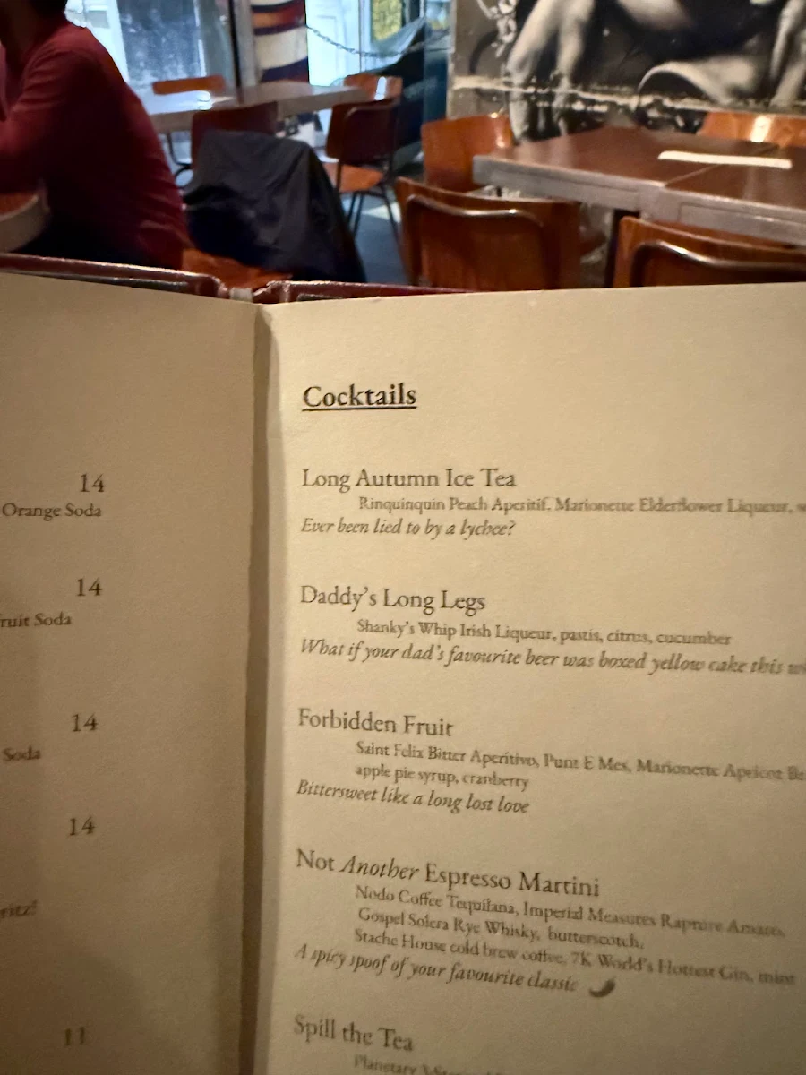 Menu, Bar Ampere