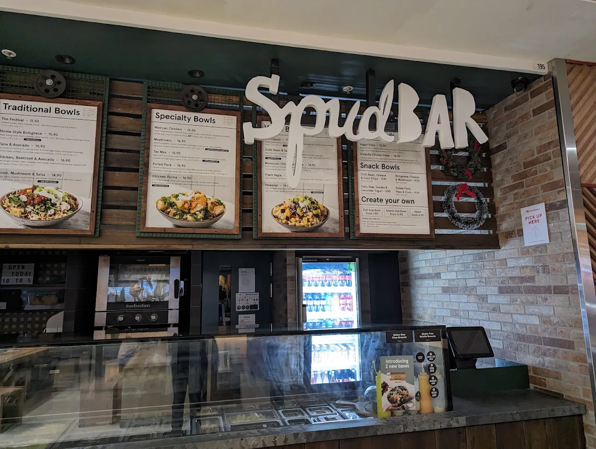 Menu, SpudBAR Belconnen