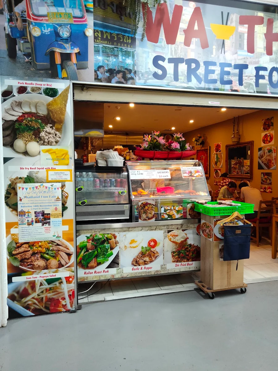 Menu, WA Thai Street Food
