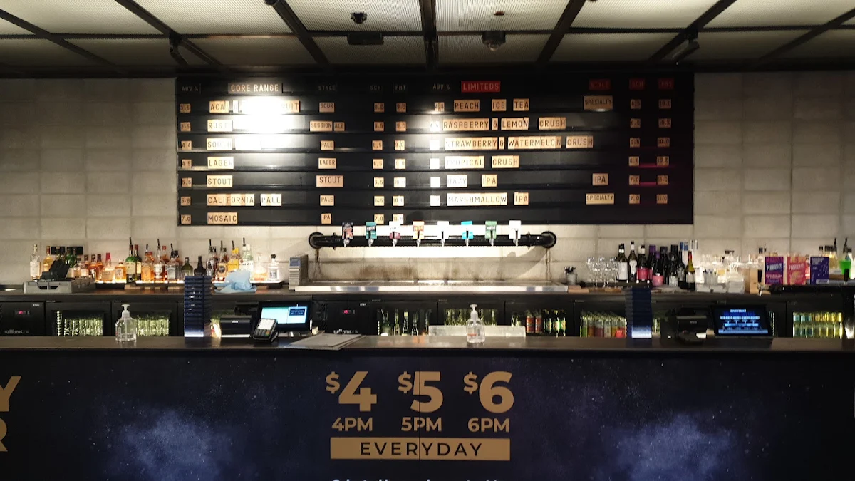 Menu, The District at SkyCity