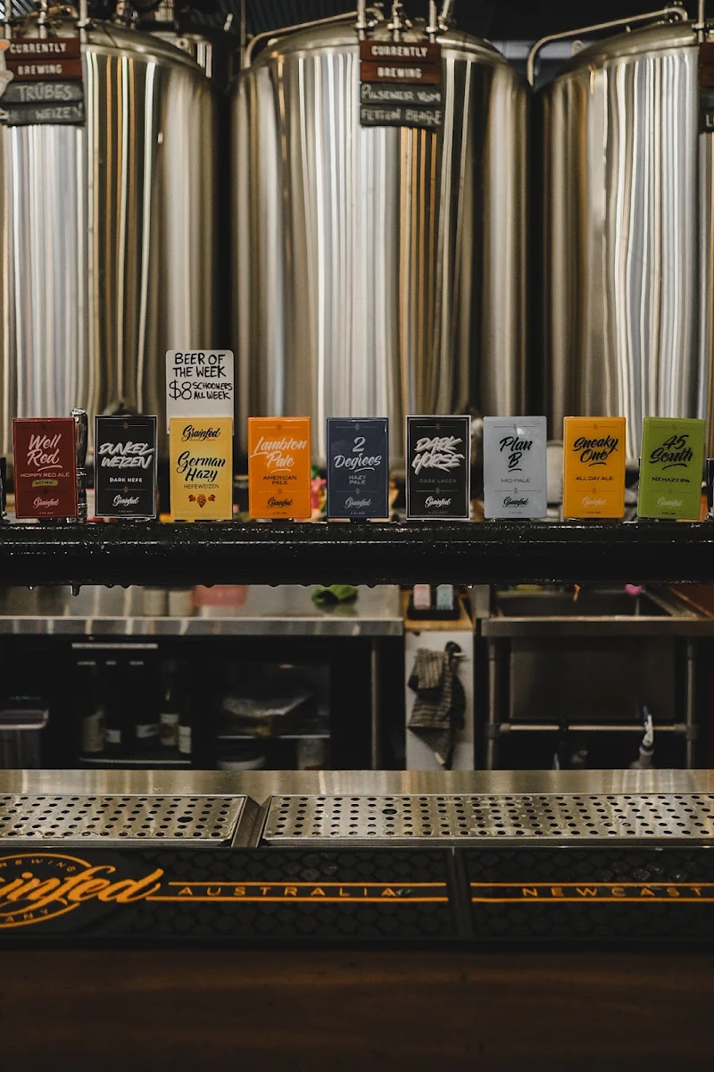 Menu, Grainfed Brewing Company