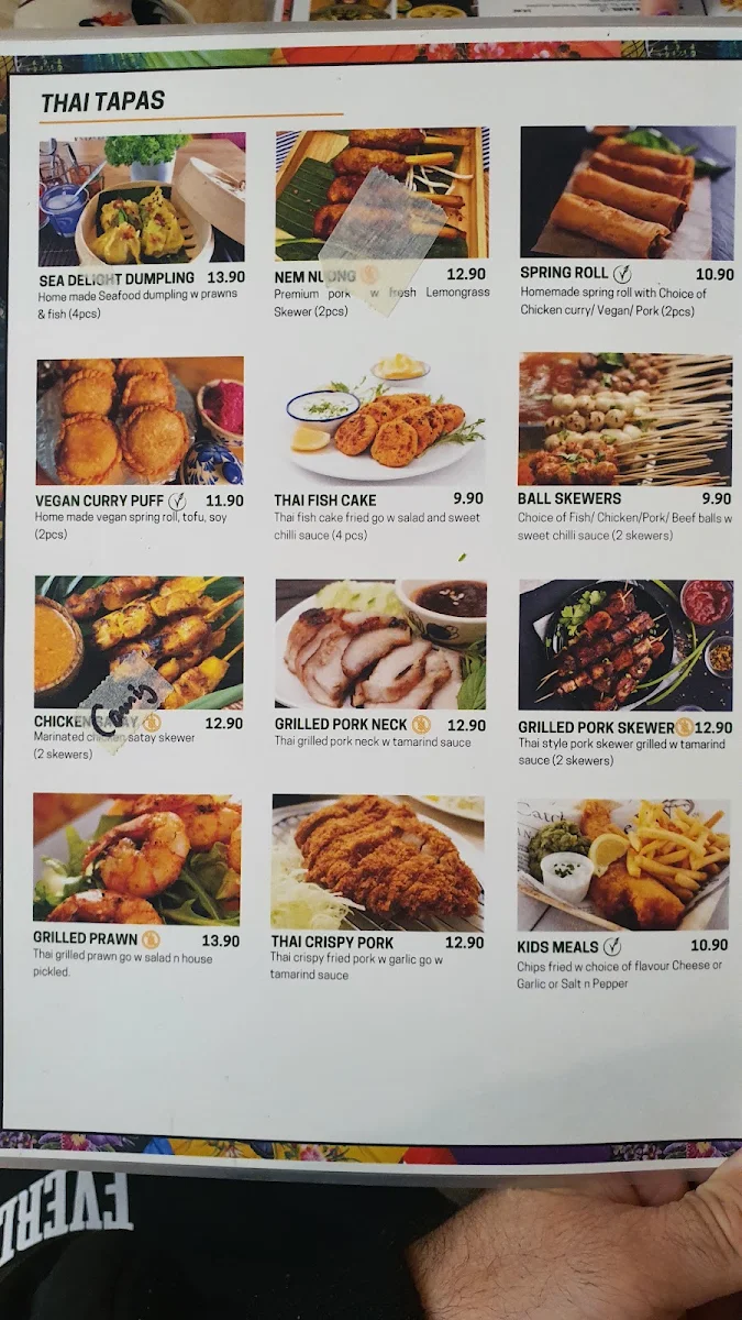 Menu, Twister Sister