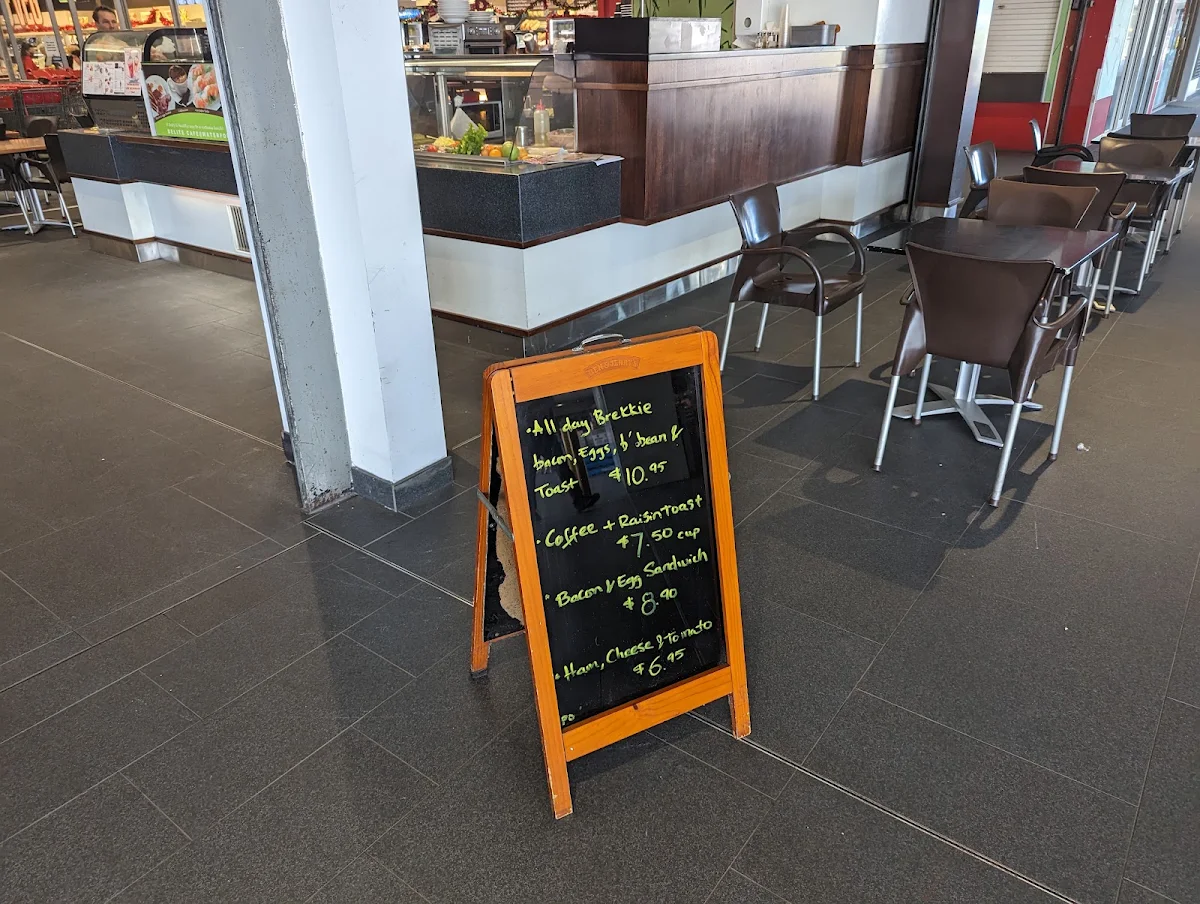 Menu, Delite Cafe