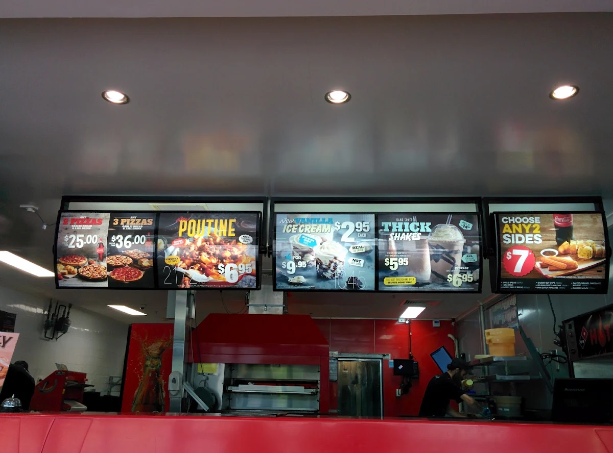 Menu, Domino's Pizza Kirwan