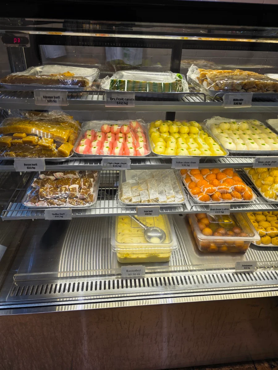 Menu, Patiala Bakers