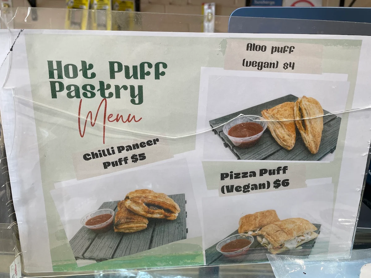 Menu, Patiala Bakers