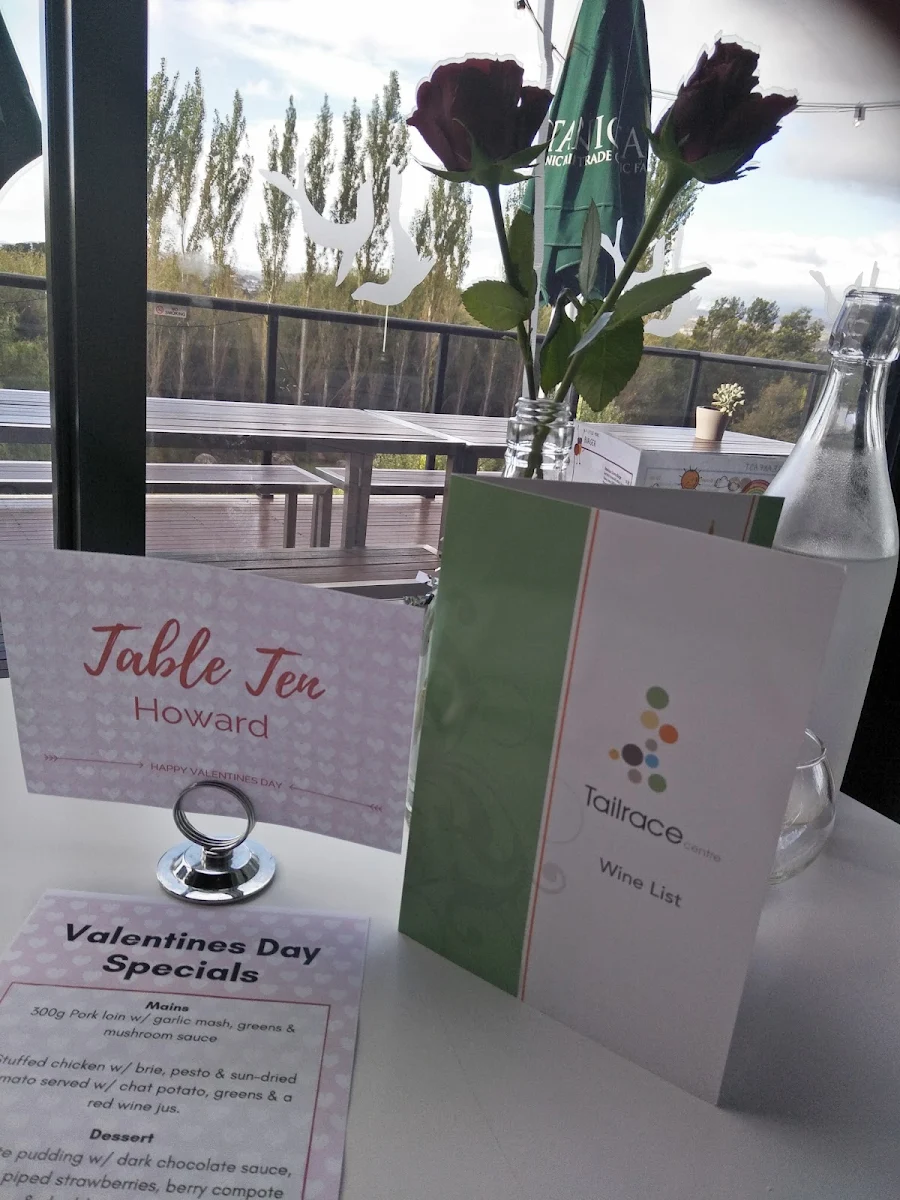 Menu, Jude's Cafe