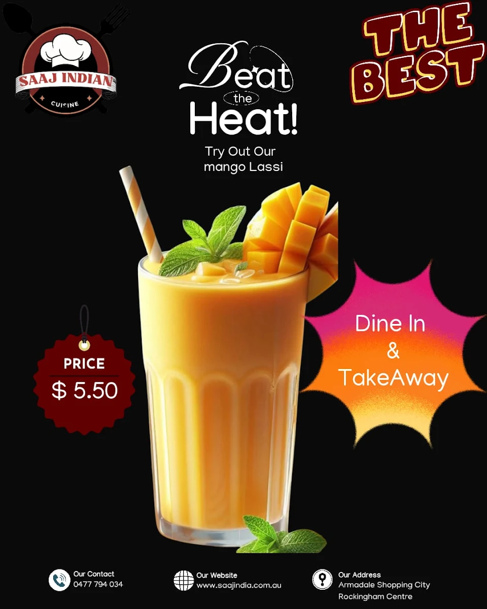 Food & drink, Saaj Indian Cuisine