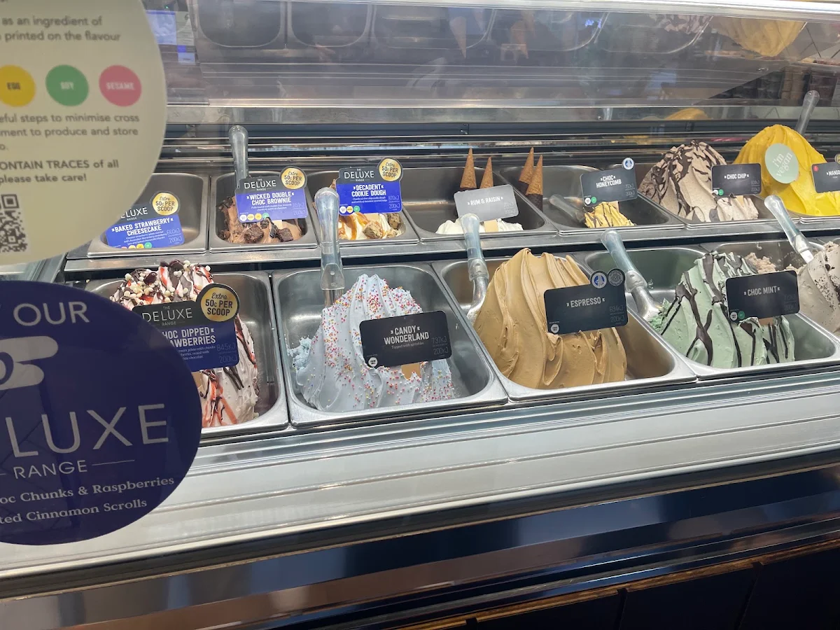 Menu, Gelatissimo Gungahlin