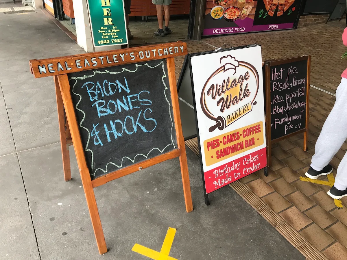 Menu, Village Walk Bakery