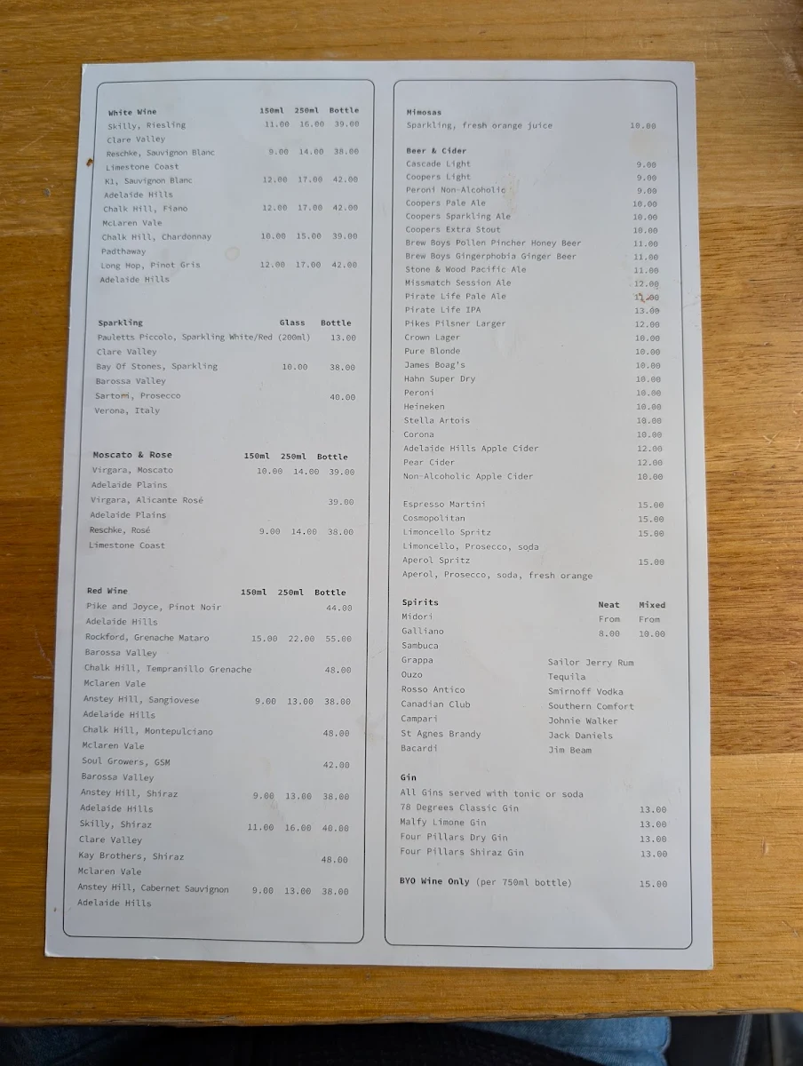 Menu photo 1