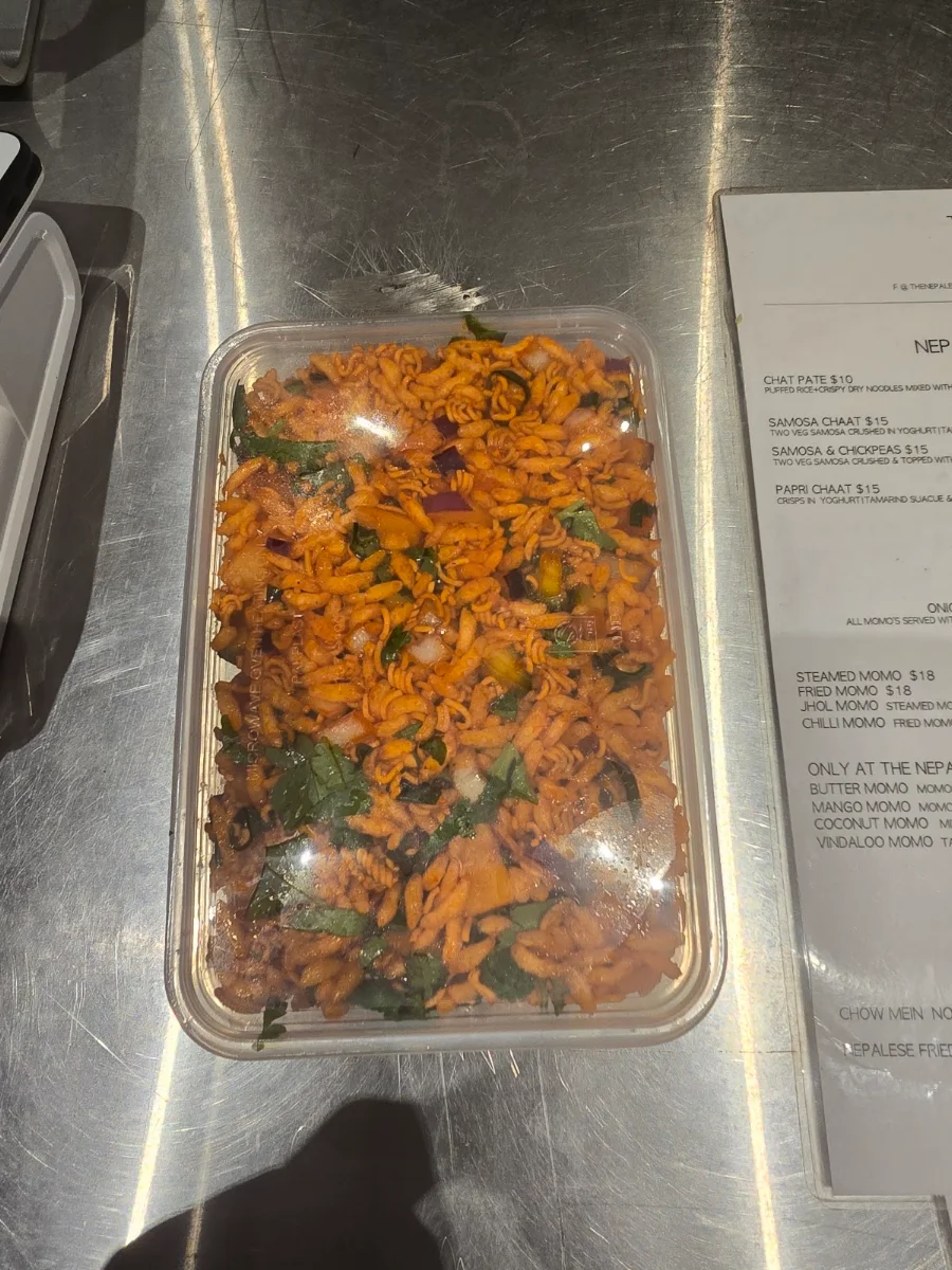 Menu, the dodgy indian