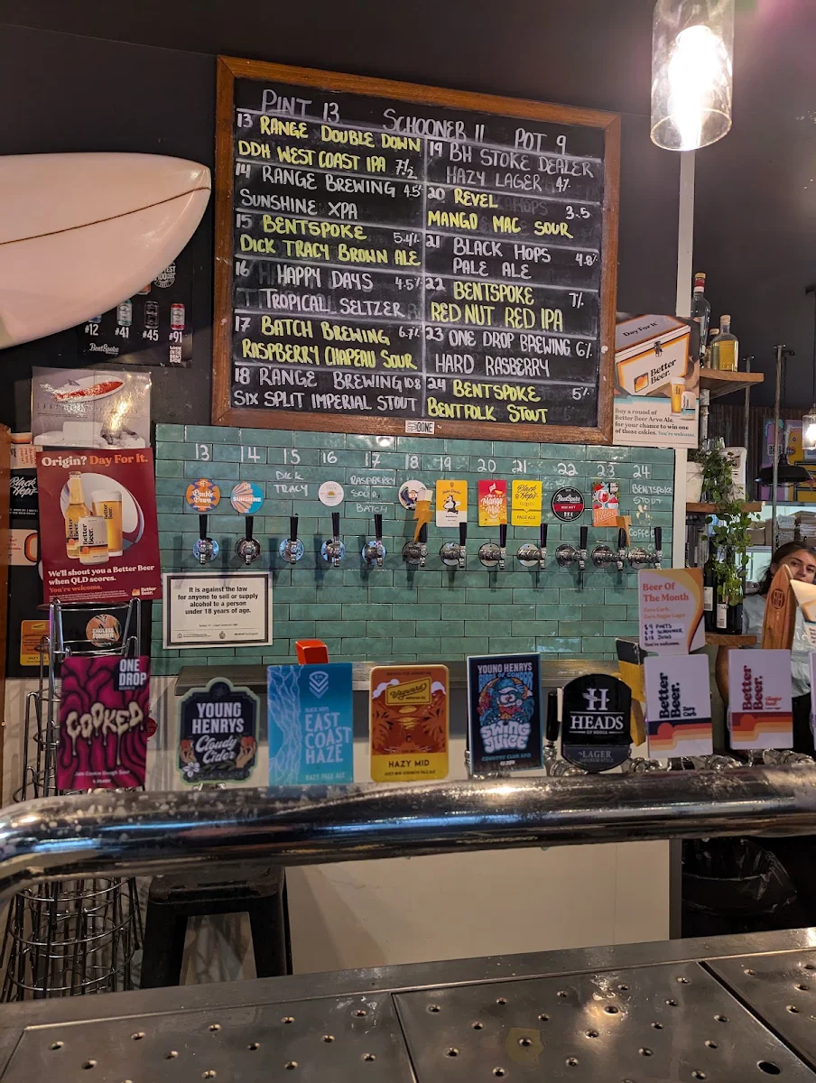 Menu, Backbone Bar