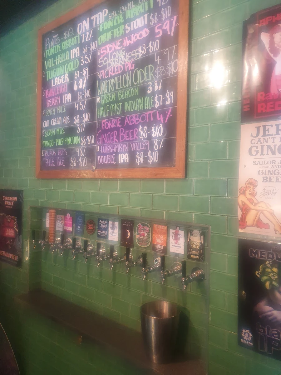 Menu, Backbone Bar