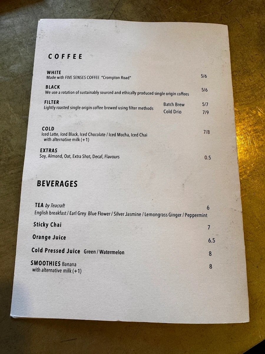 Menu, Illi Hill