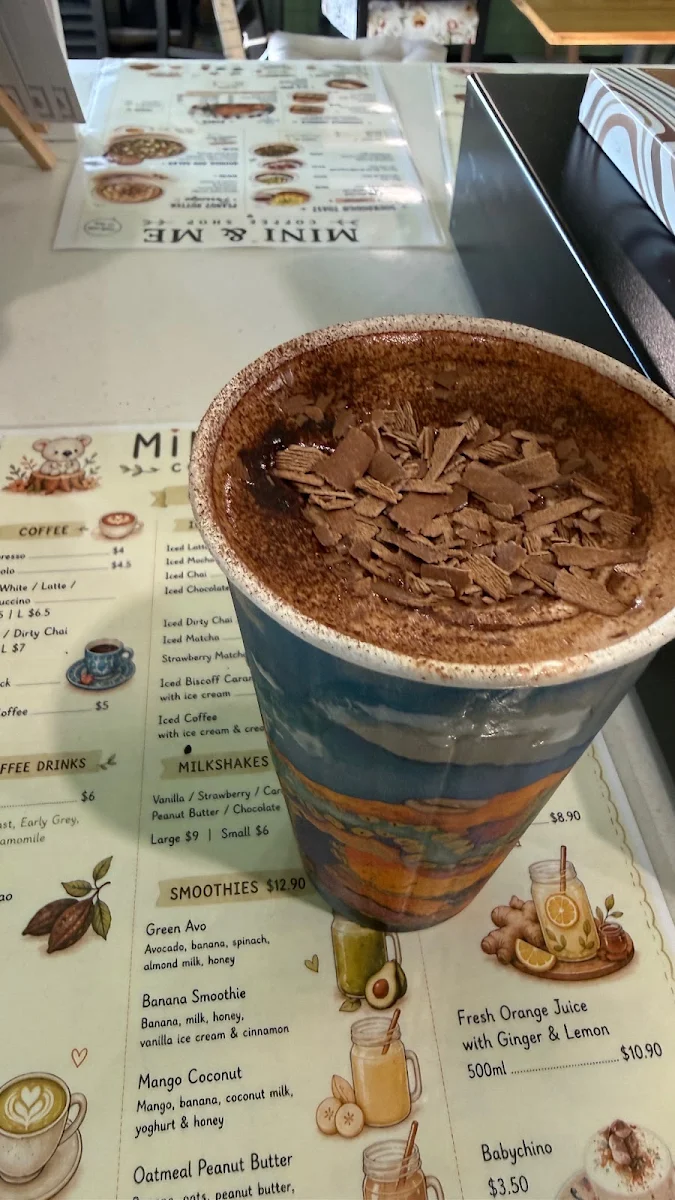Menu, Mini & Me Coffee Shop