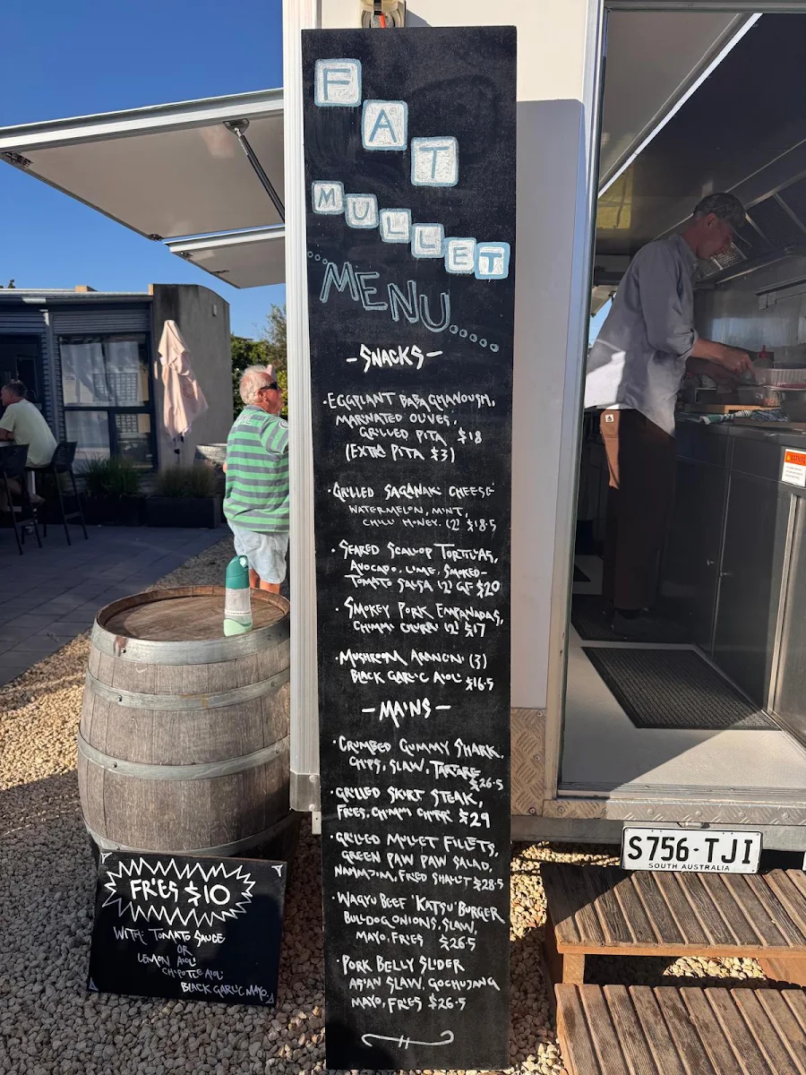 Menu, Fat Mullet