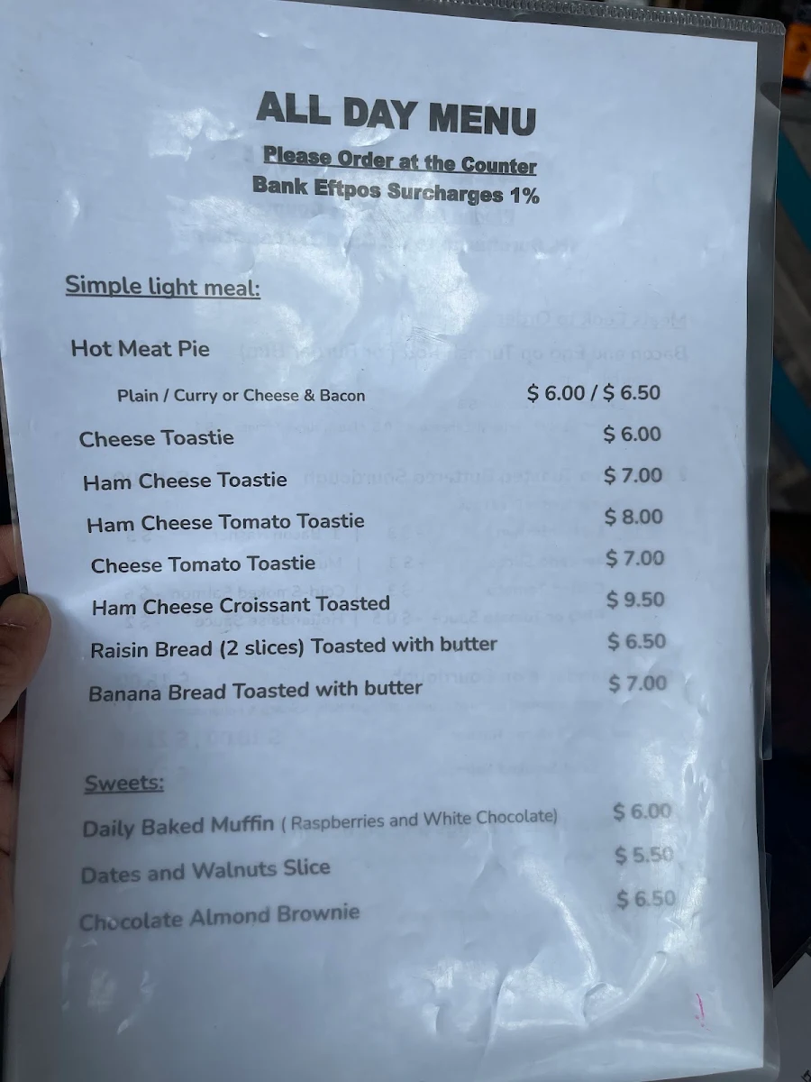 Menu, The Def Chef