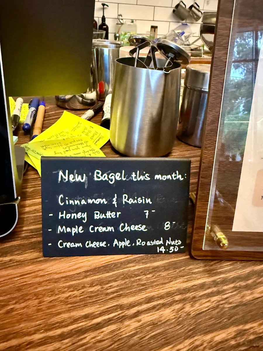 Menu, Lumen Alley Coffee & Bagels
